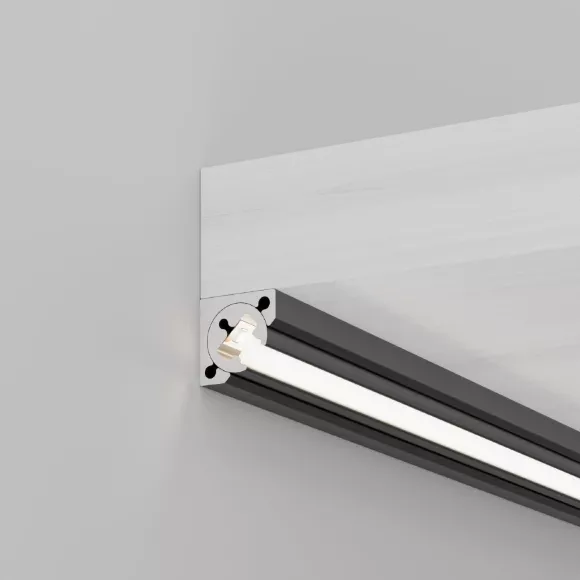 Профиль с экраном Arlight SL-KANT-H10-ROTATE-2000 IRON GREY (Алюминий+пластик) 055331, Россия Профиль с экраном Arlight SL-KANT-H10-ROTATE-2000 IRON GREY (Алюминий+пластик) 055331, Россия