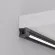 Профиль с экраном Arlight SL-KANT-H10-ROTATE-2000 IRON GREY (Алюминий+пластик) 055331, вид сбоку