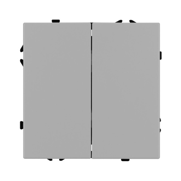 Механизм выключателя двухклавишный проходной Arlight SWT-NOBE-MKP2-SFPL-IS (230V, 10A) 059423
