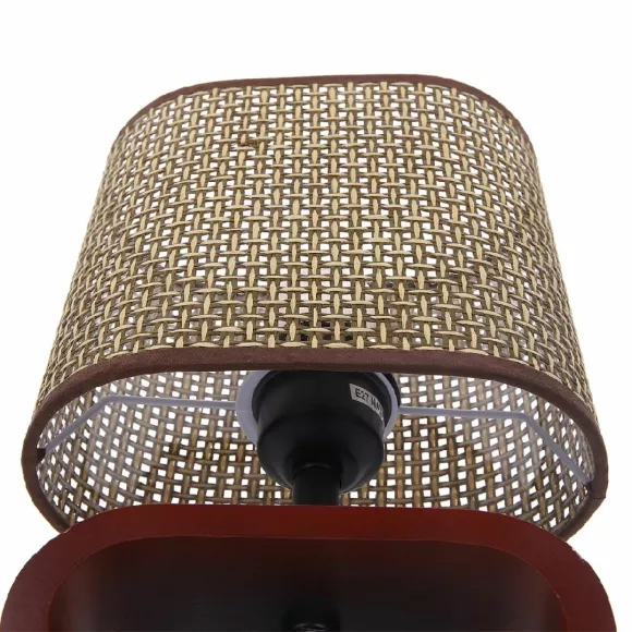 Настольная лампа Lumion Maderana 8200/1T, Кофейный, Коричневый, Дерево, крупный план Настольная лампа Lumion Maderana 8200/1T, Кофейный, Коричневый, Дерево, крупный план