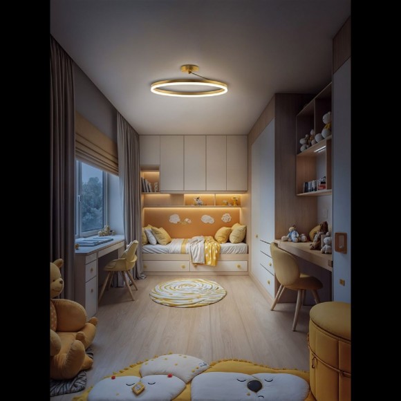 Потолочная светодиодная люстра с пультом управления Natali Kovaltseva Finam LED LAMPS 81121/3C