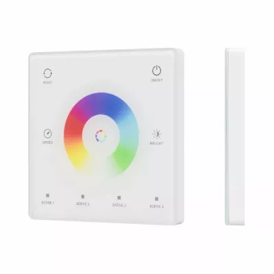 Сенсорная панель Arlight SMART-SPI-801-11-4SC-RGBW-SUF White (3V, 2.4G) (IARL, IP20 Пластик) 059244