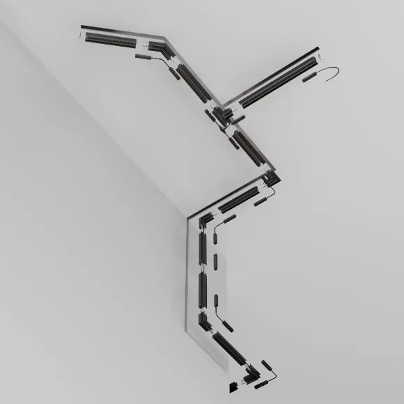 Шинопровод Maytoni Magnetic track system Exility TRX034-423.12B, Черный, Алюминий, Германия, механизм регулировки Шинопровод Maytoni Magnetic track system Exility TRX034-423.12B, Черный, Алюминий, Германия, механизм регулировки