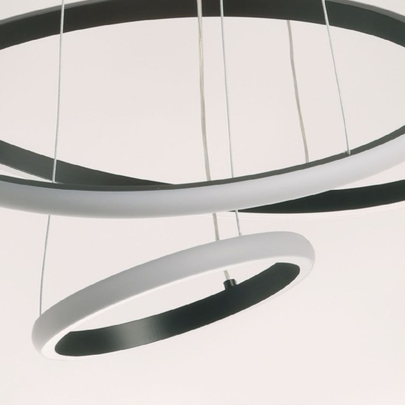 Подвесная светодиодная люстра с пультом управления De Markt Оскар 510012503