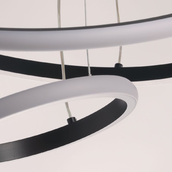 Подвесная светодиодная люстра с пультом управления De Markt Оскар 510012503