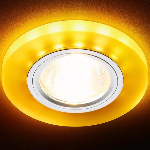Встраиваемый светодиодный светильник Ambrella Light Led S214 WH/CH/YL Встраиваемый светодиодный светильник Ambrella Light Led S214 WH/CH/YL