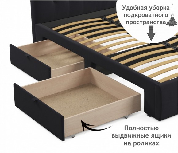 Кровать двуспальная Verona 2000x1600 NMB_TE-00005466