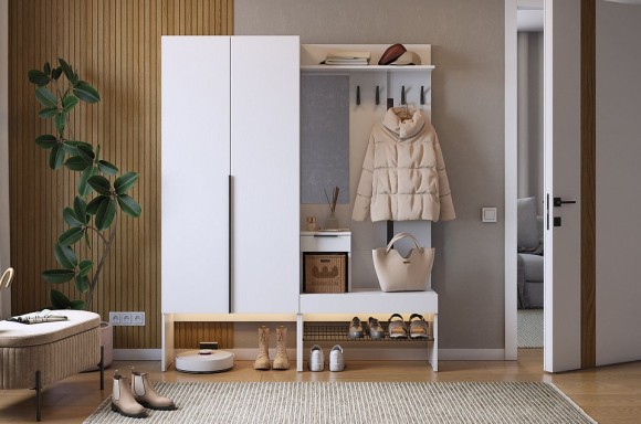 Стенка для прихожей Баско К1 MBS_PK01Basko-2552