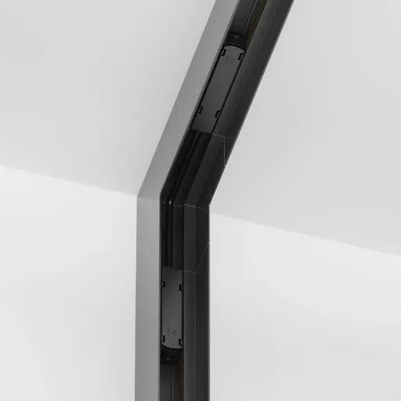 Коннектор для трека Maytoni Technical Accessories for tracks Gravity TRX010ICL-21B, Черный, Алюминий, Германия, вид сбоку Коннектор для трека Maytoni Technical Accessories for tracks Gravity TRX010ICL-21B, Черный, Алюминий, Германия, вид сбоку