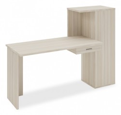 Стол письменный Домино Lite СКЛ-ПРЯМ130+ШК MER_SKL-PRYAM130-SHK-K