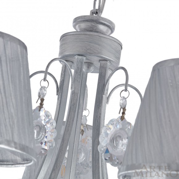 Потолочная люстра Arte Milano Amalfi 337146/5 WT+SL
