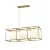 Подвесная люстра iLamp Golden P2484-3 GD