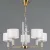 Подвесная люстра Illumico IL0755-5PSQ-25 BRASS GENOA