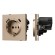 Механизм розетки с USB зарядкой Arlight SCT-TENDO-MUAC-PL-GD (230V, 16A) 054089
