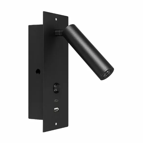 Спот Arlight SP-BED-CHARGE-BUILT-S80x230-3W Warm3000 (BK, 20 deg, 230V, USB-A, USB-C) 046880 Спот Arlight SP-BED-CHARGE-BUILT-S80x230-3W Warm3000 (BK, 20 deg, 230V, USB-A, USB-C) 046880