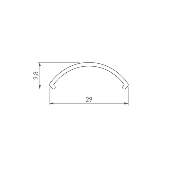 Экран Arlight ROUND-D36-360-2500 OPAL 050532