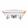 Встраиваемый светильник Arlight LTD-80x80SOL-5W Day White 4000K 017633