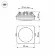 Встраиваемый светильник Arlight LTD-80x80SOL-5W Day White 4000K 017633