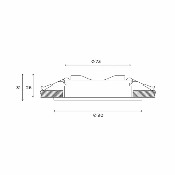 Точечный светильник Hesby Lighting Harstad HSBL_0216 Точечный светильник Hesby Lighting Harstad HSBL_0216