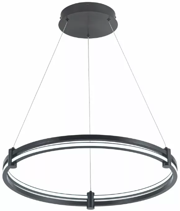Подвесной светильник Stilfort Tooring 4006/02/01P, Черный, Белый, От теплого до холодного Подвесной светильник Stilfort Tooring 4006/02/01P, Черный, Белый, От теплого до холодного