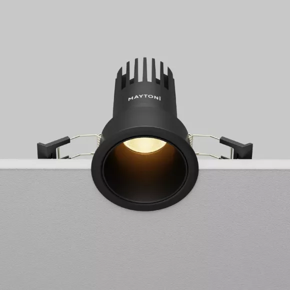Встраиваемый светильник Maytoni Dip DL116-10W-2.7K-B, 2700, Теплый белый Встраиваемый светильник Maytoni Dip DL116-10W-2.7K-B, 2700, Теплый белый