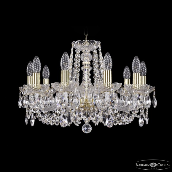 Подвесная люстра Bohemia Ivele Crystal 1402/10/195 G