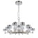 Подвесная светодиодная люстра Delight Collection MD21020075 MD21020075-20A satin nickel
