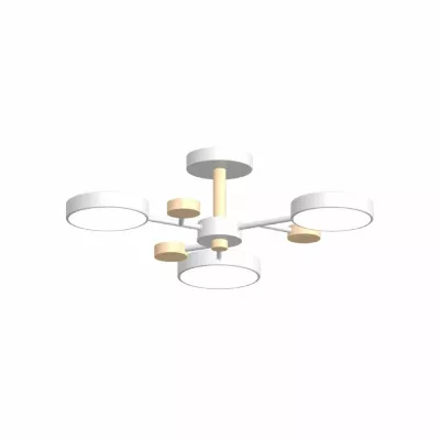 Люстра на штанге LED4U L3203-620 WH