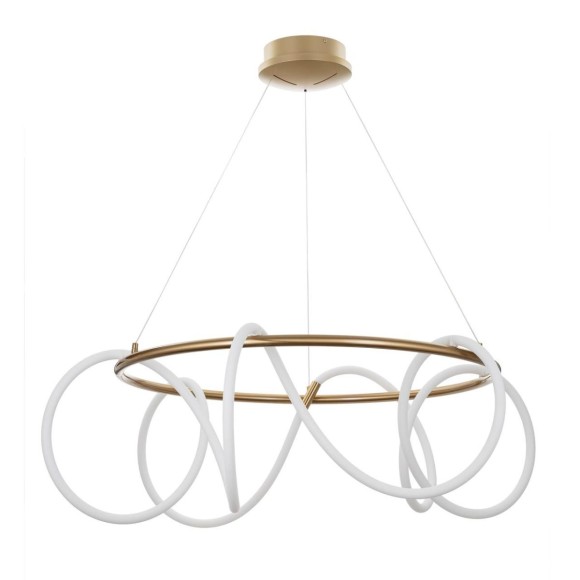 Подвесная светодиодная люстра с пультом управления Citilux Python CL220283