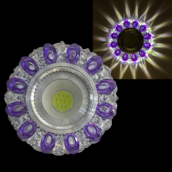 Встраиваемый светильник Reluce 42225-9.0-001PL MR16+LED3W CL/PP