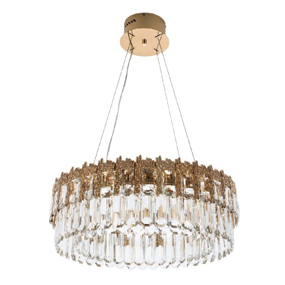 Подвесная светодиодная люстра Modelux ML.830.600 GD