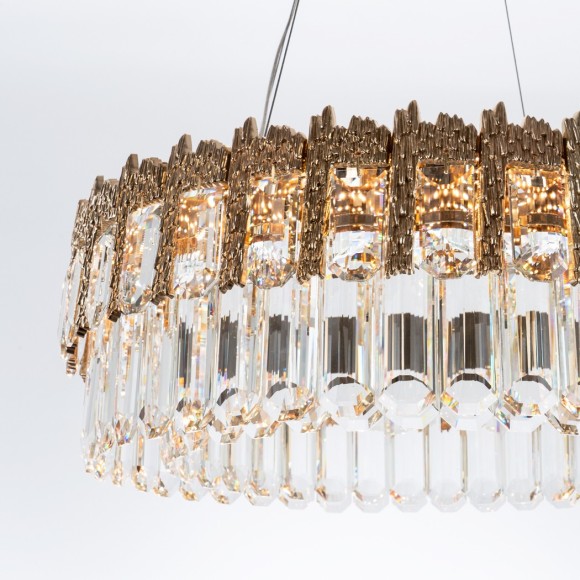 Подвесная светодиодная люстра Modelux ML.830.600 GD