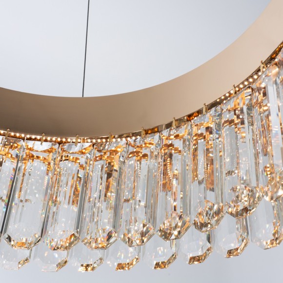 Подвесная светодиодная люстра Modelux ML.830.600 GD