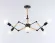 Люстра на штанге Ambrella Light Loft TR80488