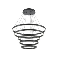 Подвесная светодиодная люстра Maytoni Rim MOD058PL-L200BK