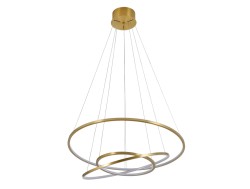 Подвесная светодиодная люстра Newport Loren 15303/S brass