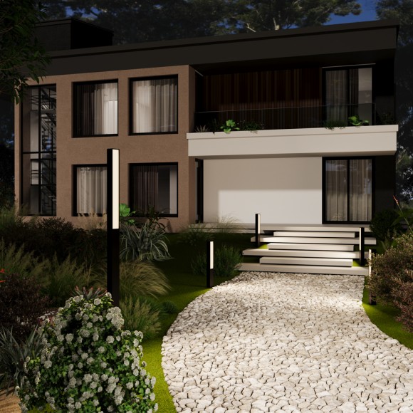 Парковый светильник Maytoni Blitz O470FL-L40GF3K