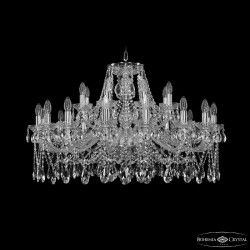 Подвесная люстра Bohemia Ivele Crystal 1413/16+8/360 Ni