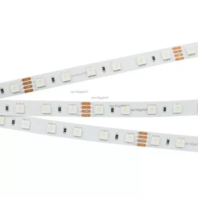 Светодиодная лента Arlight RT 2-5000 24V RGB 2x (5060, 300 LED, LUX) 010367(B)