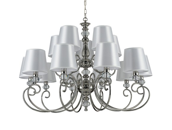 Подвесная люстра Newport Marta 1210+5/C nickel М0071147