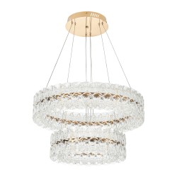 Подвесная люстра с пультом управления Modelux ML.8185.600.400 GD