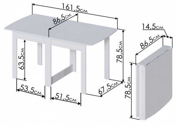 Стол обеденный СтК4 WO_377312