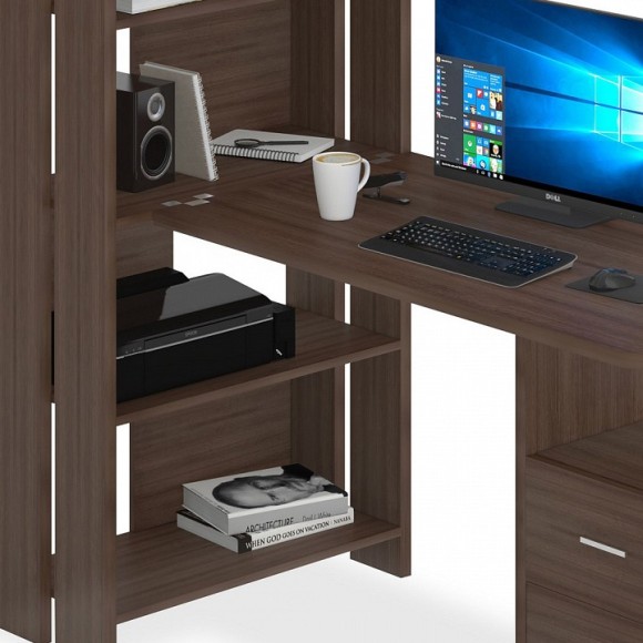 Стол компьютерный Домино Lite СТЛ-ОВ+С120Р MER_STL-OV-S120RPryam_SH