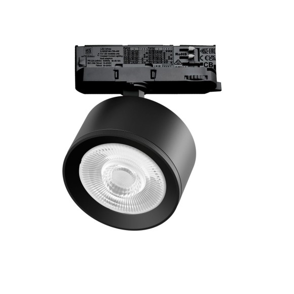 Трековый трехфазный светильник Quattro LED 60G с адаптером Lightstar Alta Pro A5537QT60G