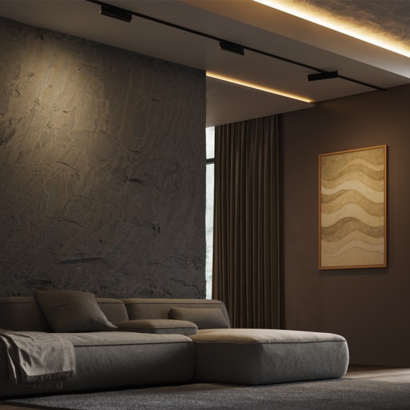 Трековый магнитный светильник Maytoni Technical Points Rot Exility X TR242-2-12W3K-B