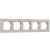 Рамка на 5 постов Werkel Slab (дымчатый софт) W0052917 4690389218477 a071630
