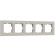Рамка на 5 постов Werkel Slab (дымчатый софт) W0052917 4690389218477 a071630