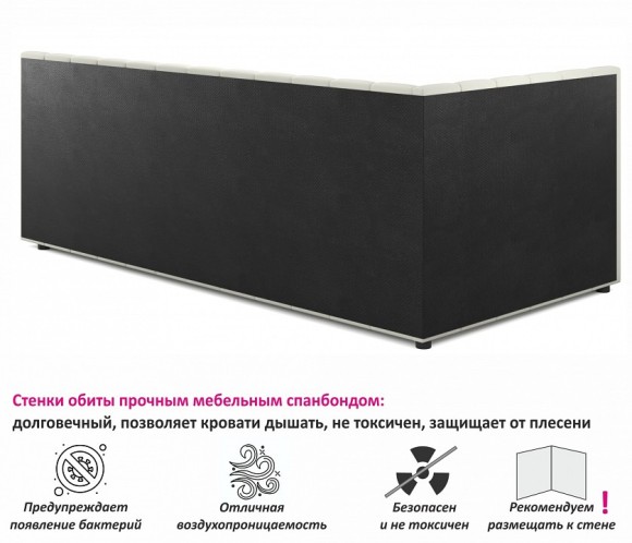 Кровать односпальная Milena NMB_TE-00005378