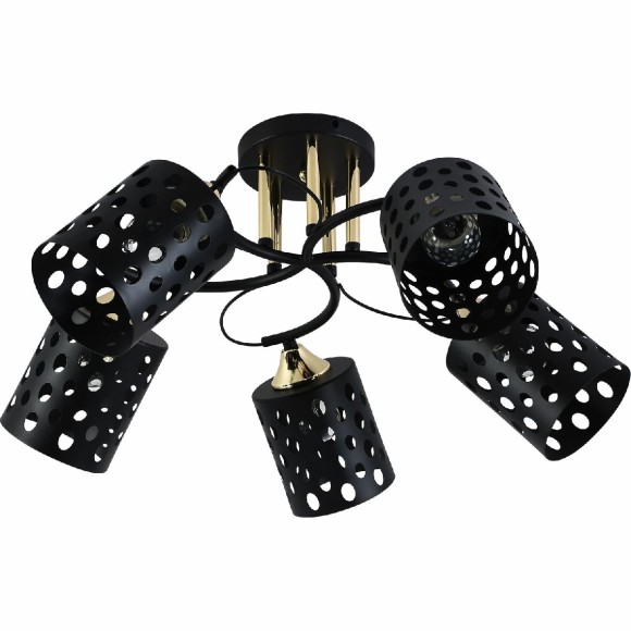 Потолочная люстра Reluce 01385-0.3-05 BK+FGD