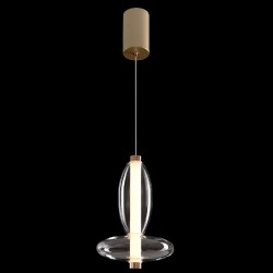 Подвесной светильник Crystal Lux QUASAR SP7W LED TRANSPARENT